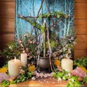 Things To Do at Beltane, Dress your home and/or altar with greenery