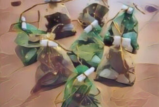 Creating a Witches Good Luck Sachet