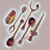 Kitchen Witch: Forks