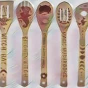 Kitchen Witch: Spoons and Spatulas