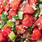 Summer Solstice, Watermelon & Feta Salad