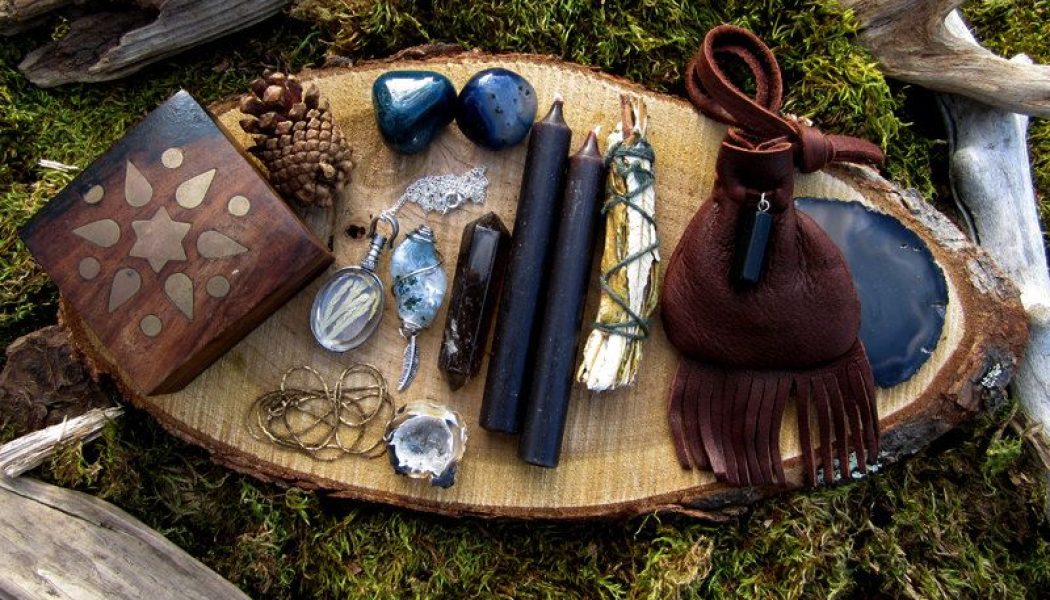 Outdoor Witches Altar