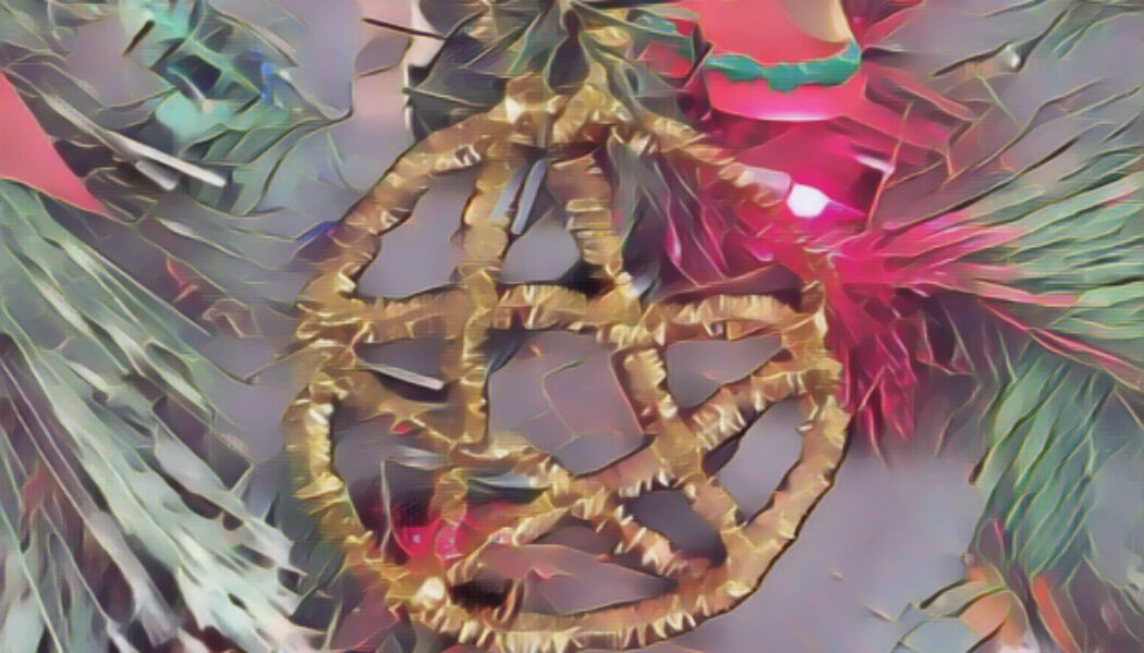 Easy Pipe cleaner Pentacle Ornaments