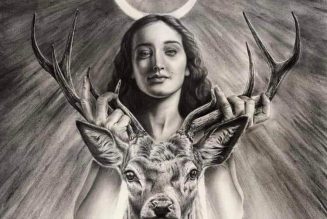 The Ancient Midwinter Deer-Mother Goddess.