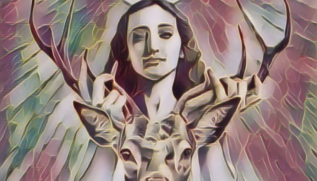 The Ancient Midwinter Deer-Mother Goddess.