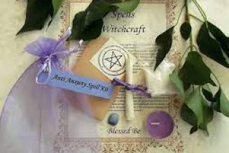 A Spell to Aliviate Stress and Anxiety