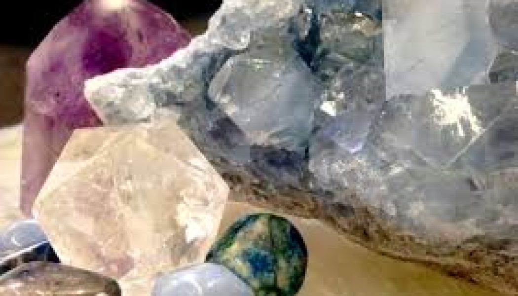 Magical crystals and stones