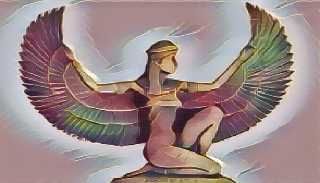 Isis, Egyptian Goddess of Magic.