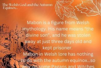 Mabon…Welsh God or Autumn Equinox?