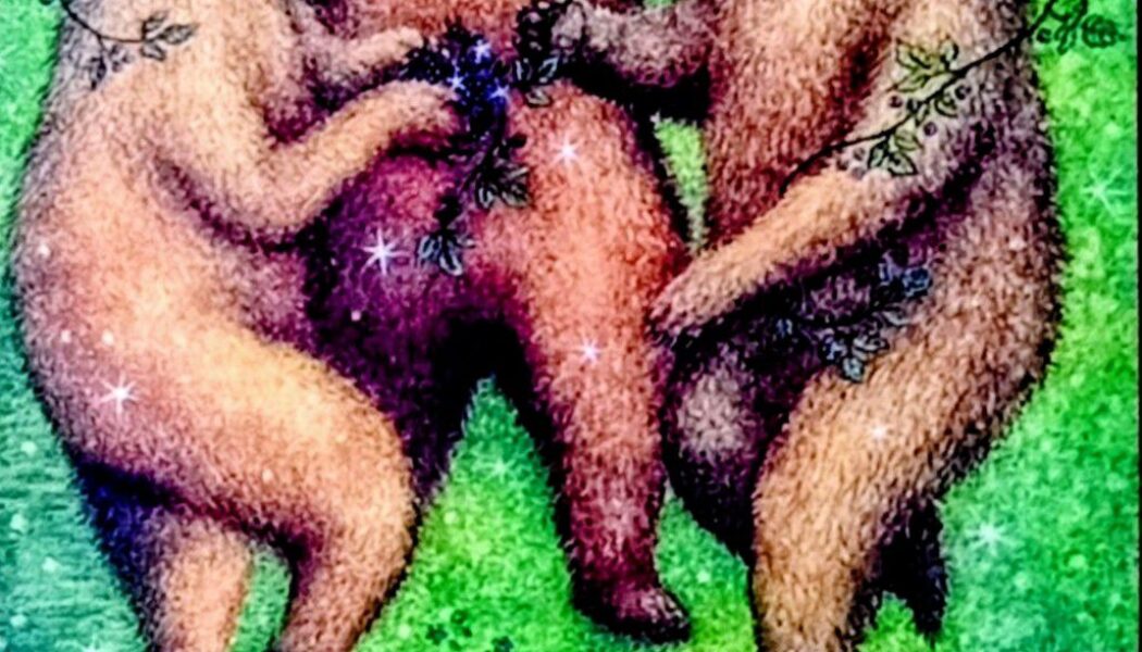 THREE OF VISIONS (CUPS)