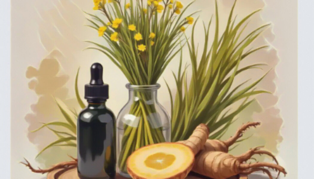 Orris Root and Oil Mixture