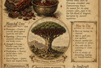Dragon’s Blood: Its Place in Paganism and Witchcraft
