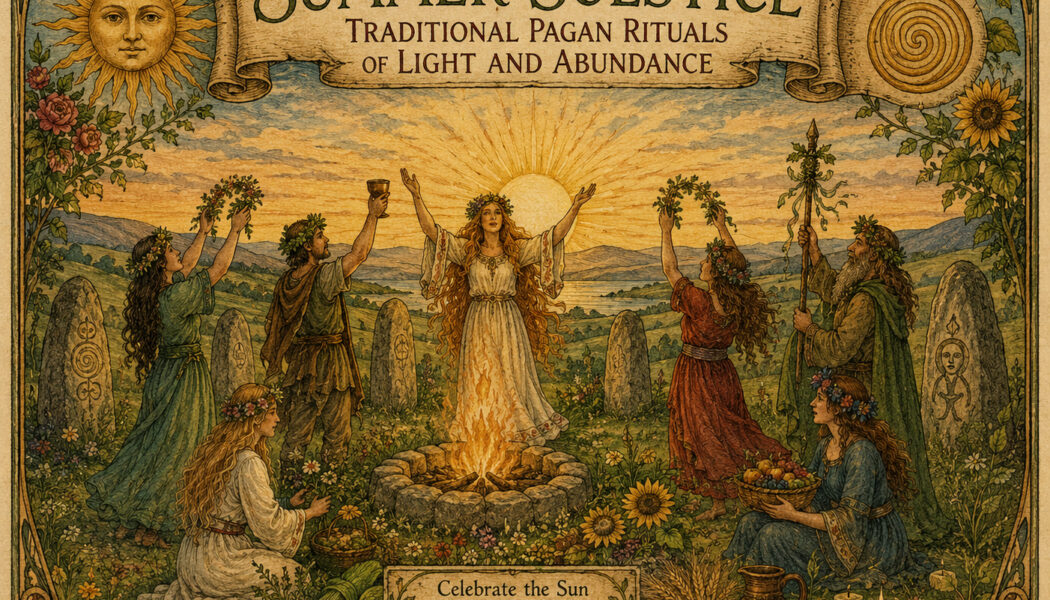 Honouring the Summer Solstice: Traditional Pagan Rituals of Light and Abundance