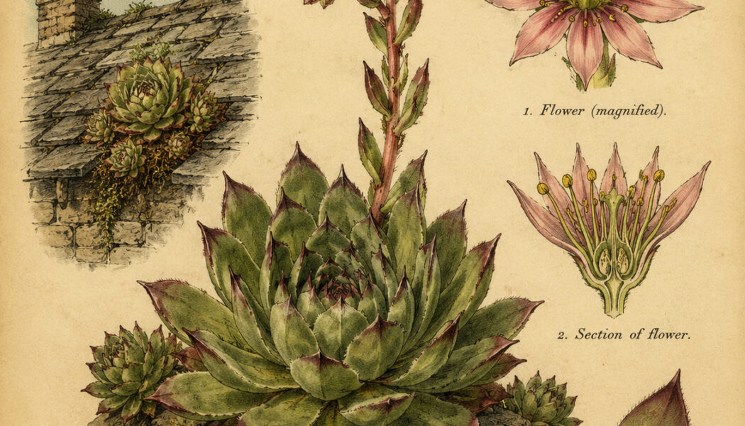 Houseleek in Paganism and Witchcraft: The Guardian of the Home