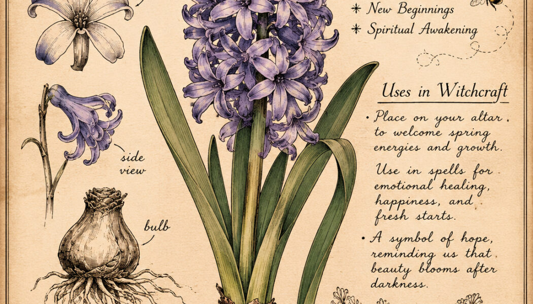 Hyacinth in Paganism and Witchcraft