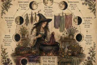 Dyeing Fabric During the Phases of the Moon: A Pagan Witch’s Practice