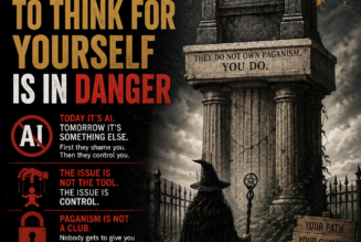 PAGANS AND WITCHES: YOUR FREEDOM TO THINK FOR YOURSELF MATTERS